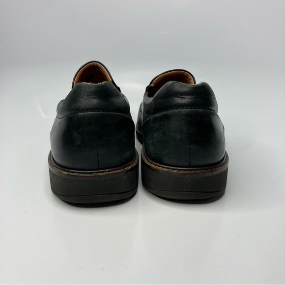 ECCO Holton Apron Toe slip‎ on shoes black leather size 44 9.5 10 main image 7